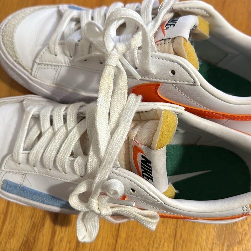 Nike Blazer Sneaker, White Multicolor - Picture 11 of 11